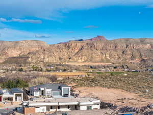 View of mountain background