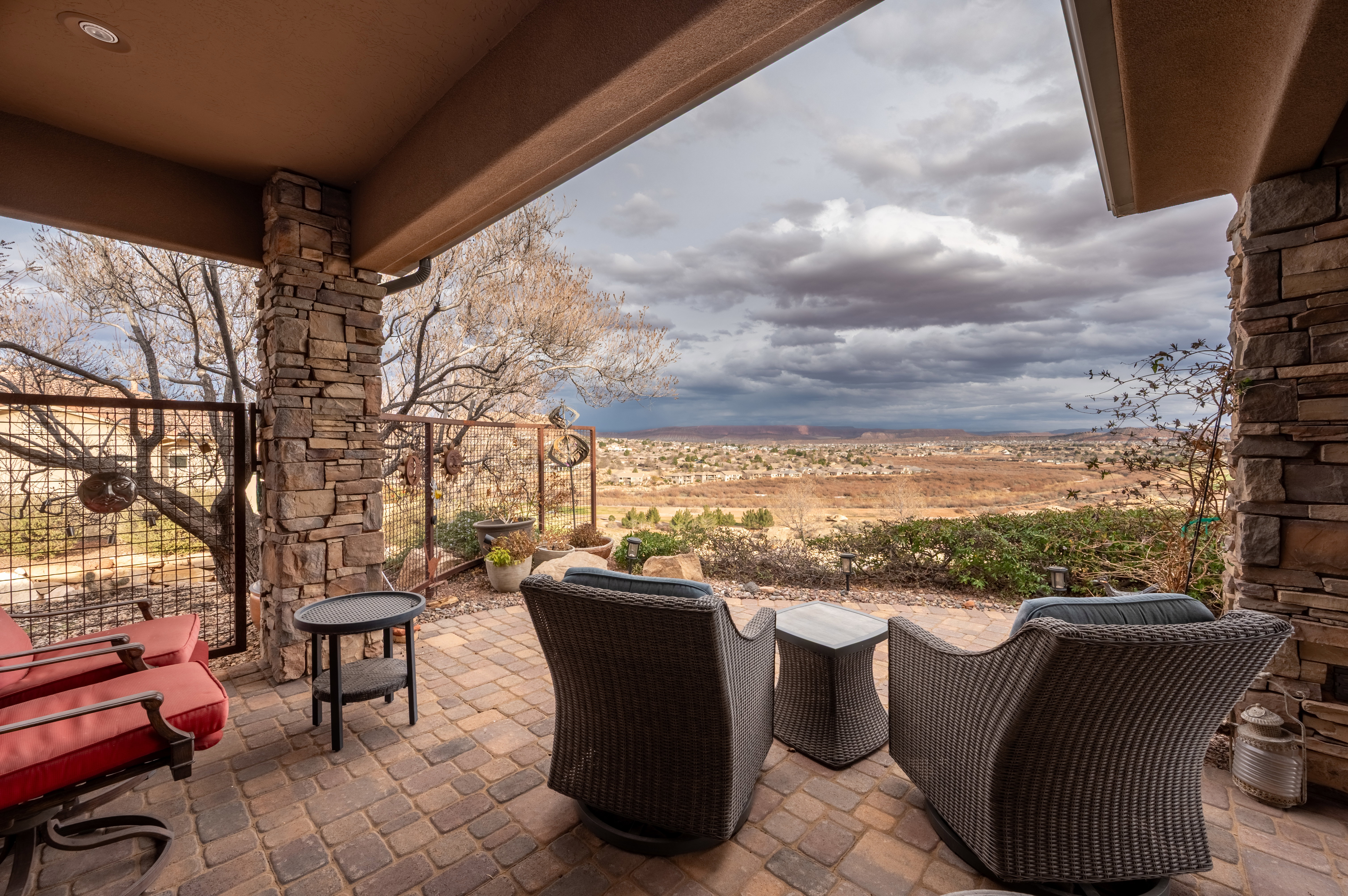 View of patio