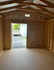 Large storage shed