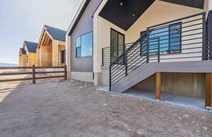 View of exterior entry