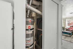 Utilities with water heater