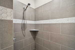Casita roll/walk in shower