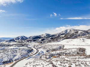 View of mountain backdrop