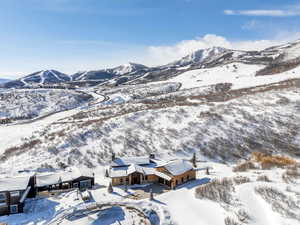 View of mountain backdrop