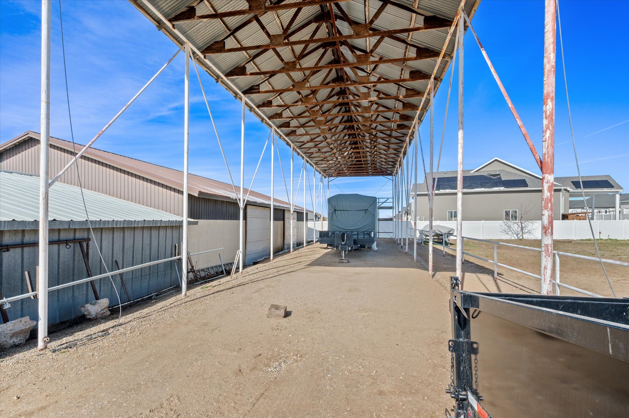 View of stable