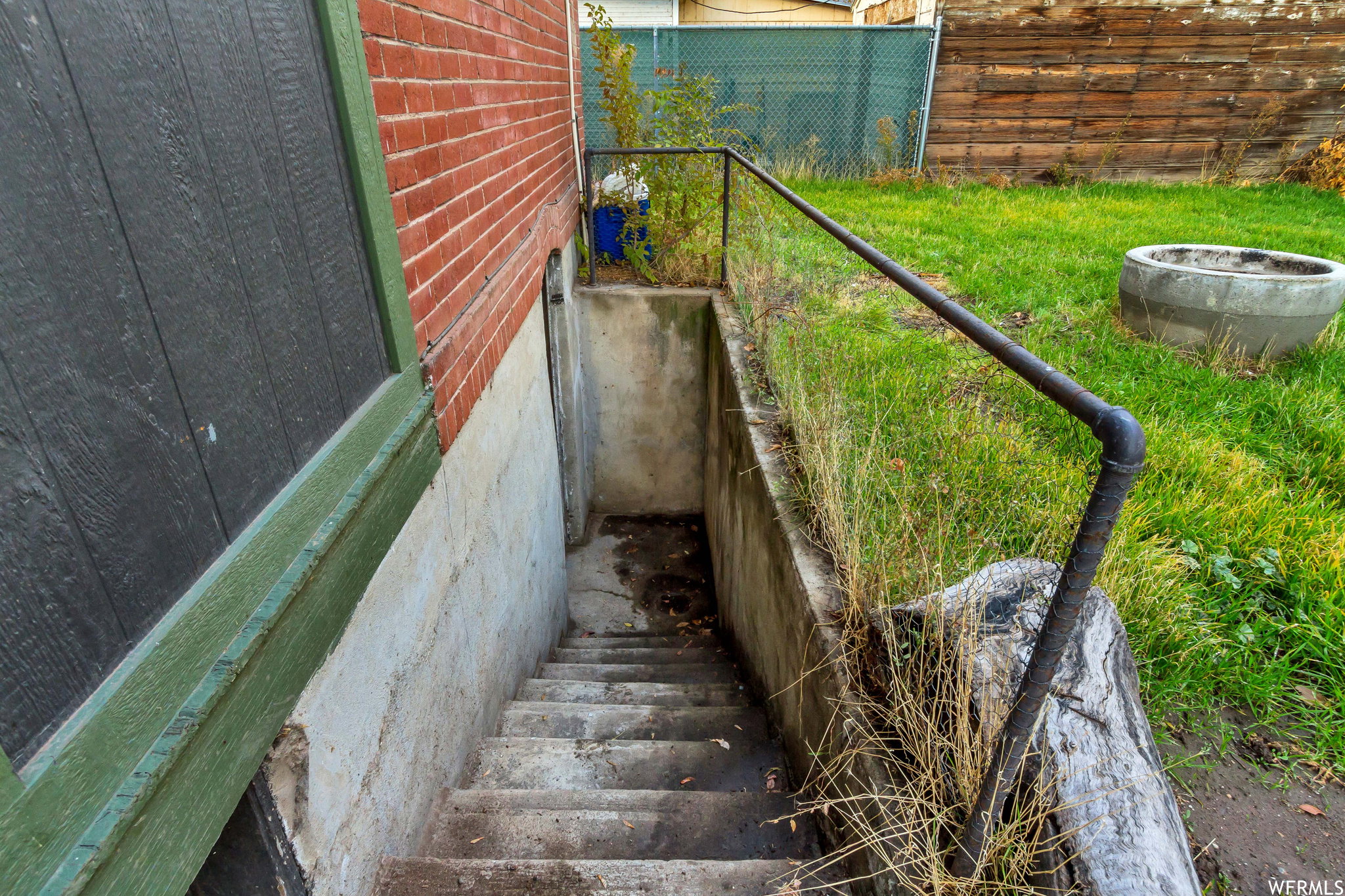 View of stairs
