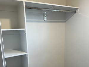 View of closet