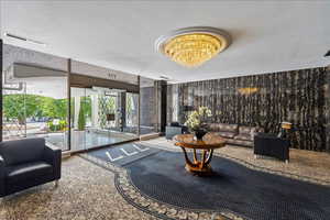 View of building lobby