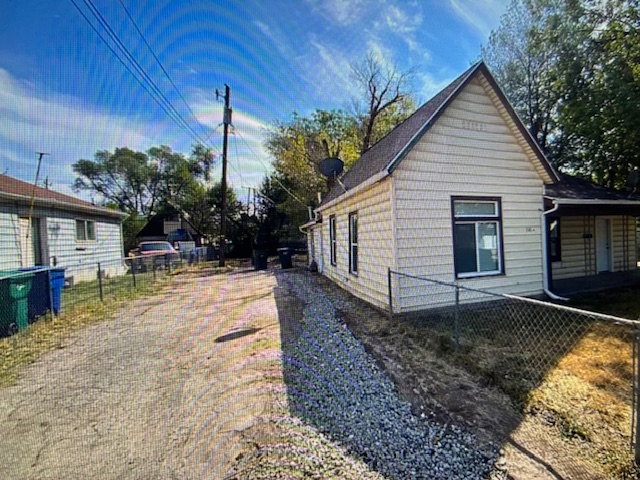 View of property exterior
