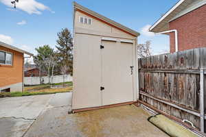 View of shed