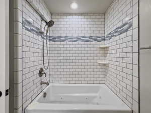 Beautiful Tile and Jetted Tub