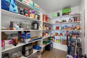 View of storage area