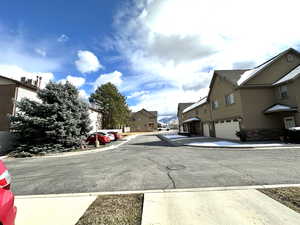 View of road with a residential view