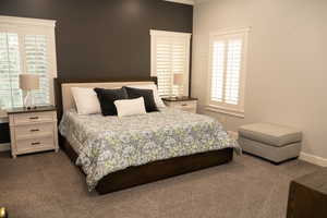 Beautiful master bedroom.