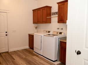 Laundry room conviently on main floor.
