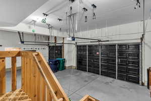 Garage with storage