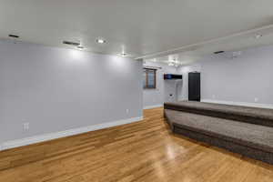 Basement theatre room or could be converted into a bedroom