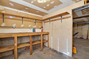 View of storage area