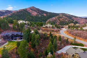View of mountain backdrop