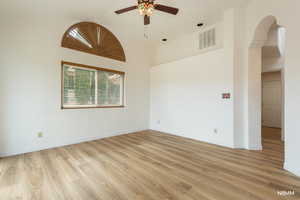 Den/Family room adjacent to kitchen