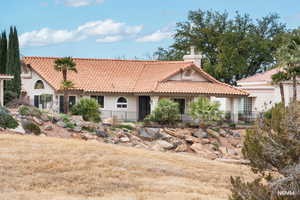 View of home from the golf course