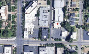 Aerial overview of property's location