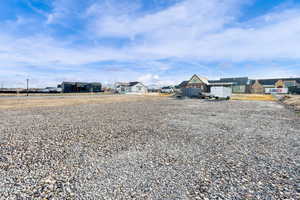View of yard with a residential view