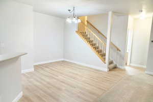 Dinette adjacent to kitchen