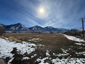 View of mountain background