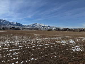 View of mountain background