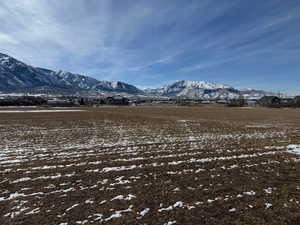 View of mountain background