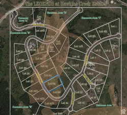 Aerial view of property's location