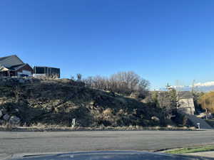 View of mountain background