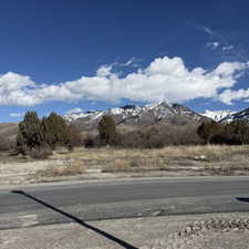 View of mountain background