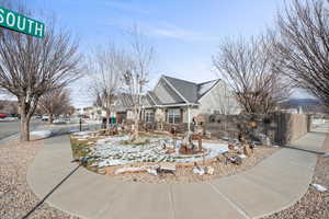 View of side of property featuring a residential view
