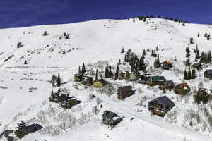 View of mountain background