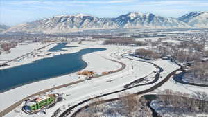 View of mountain backdrop
