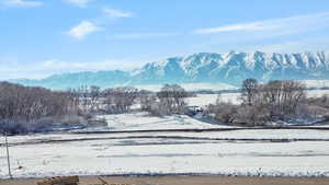 View of mountain backdrop