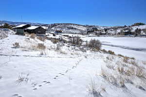 View of mountain background