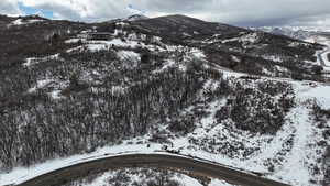 View of mountain background