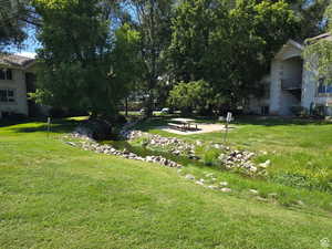 View of home's community featuring a patio
