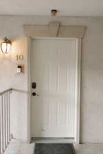 Entrance to property