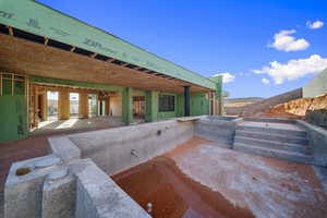 View of pool