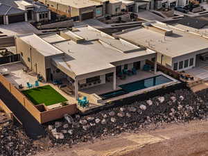 Drone / aerial view
