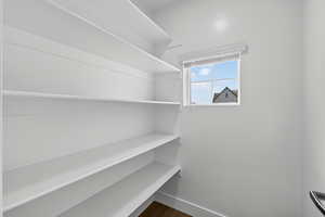 View of storage room