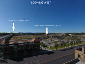 Bird's eye view of mountains