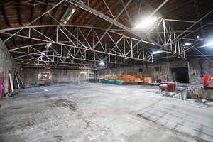 Misc room with a garage