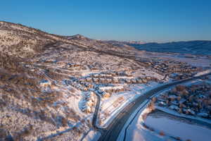 Bird's eye view of mountains