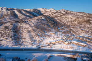View of mountain background
