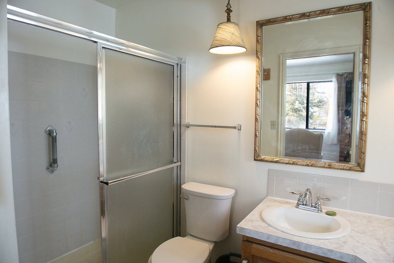 On suite bathroom